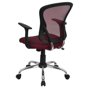 Mid-Back-Burgundy-Mesh-Swivel-Task-Chair-with-Chrome-Base-and-Arms-by-Flash-Furniture-3