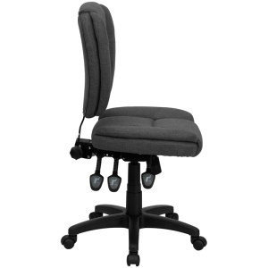 Mid-Back-Gray-Fabric-Multifunction-Ergonomic-Swivel-Task-Chair-by-Flash-Furniture-2