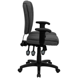 Mid-Back-Gray-Fabric-Multifunction-Ergonomic-Swivel-Task-Chair-with-Adjustable-Arms-by-Flash-Furniture-1