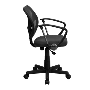 Mid-Back-Gray-Mesh-Swivel-Task-Chair-with-Arms-by-Flash-Furniture-1