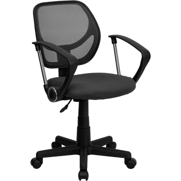 Mid-Back-Gray-Mesh-Swivel-Task-Chair-with-Arms-by-Flash-Furniture