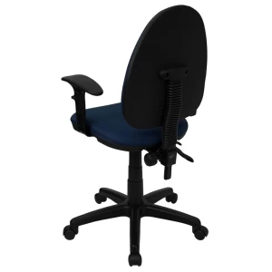 Mid-Back-Navy-Blue-Fabric-Multifunction-Swivel-Task-Chair-with-Adjustable-Lumbar-Support-and-Adjustable-Arms-by-Flash-Furniture-3