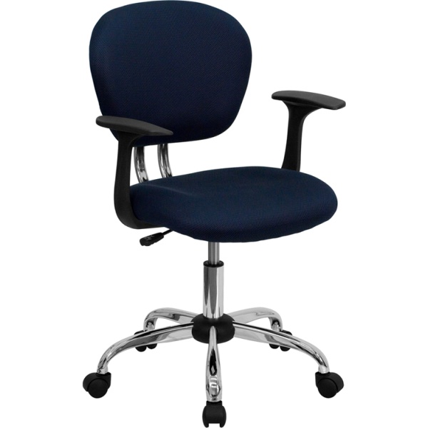 Mid-Back-Navy-Mesh-Swivel-Task-Chair-with-Chrome-Base-and-Arms-by-Flash-Furniture