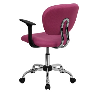 Mid-Back-Pink-Mesh-Swivel-Task-Chair-with-Chrome-Base-and-Arms-by-Flash-Furniture-2