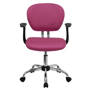 Mid-Back-Pink-Mesh-Swivel-Task-Chair-with-Chrome-Base-and-Arms-by-Flash-Furniture-3