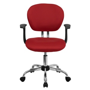 Mid-Back-Red-Mesh-Swivel-Task-Chair-with-Chrome-Base-and-Arms-by-Flash-Furniture-3