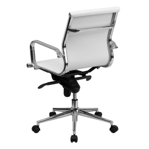 Mid-Back-White-Ribbed-Leather-Swivel-Conference-Chair-with-Knee-Tilt-Control-and-Arms-by-Flash-Furniture-2