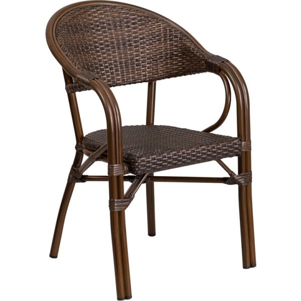 Milano-Series-Cocoa-Rattan-Restaurant-Patio-Chair-with-Bamboo-Aluminum-Frame-by-Flash-Furniture