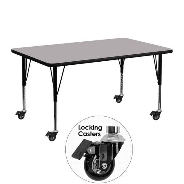 Mobile-24W-x-48L-Rectangular-Grey-HP-Laminate-Activity-Table-Height-Adjustable-Short-Legs-by-Flash-Furniture