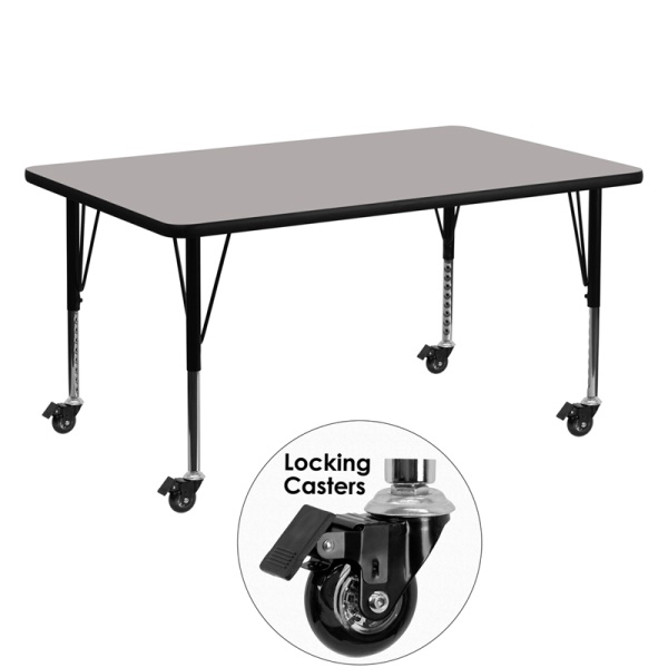 Mobile-30W-x-60L-Rectangular-Grey-HP-Laminate-Activity-Table-Height-Adjustable-Short-Legs-by-Flash-Furniture