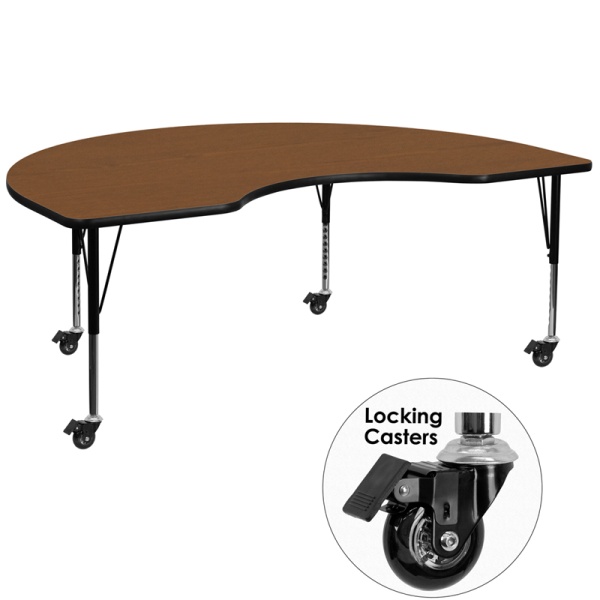 Mobile-48W-x-72L-Kidney-Oak-HP-Laminate-Activity-Table-Height-Adjustable-Short-Legs-by-Flash-Furniture