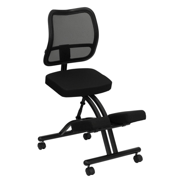 Mobile-Ergonomic-Kneeling-Chair-with-Black-Mesh-Back-by-Flash-Furniture