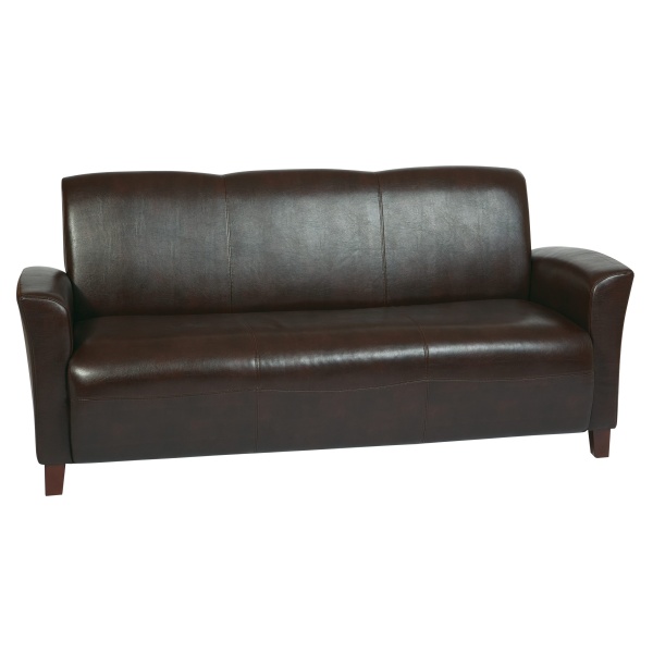 Mocha-Bonded-Leather-Sofa-by-OSP-Furniture-Office-Star