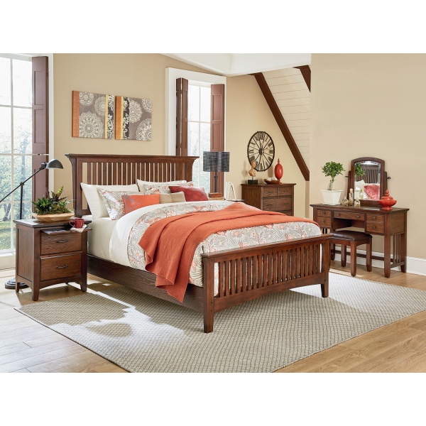 Modern-Mission-King-Bedroom-Set-with-2-Nightstands-1-Chest-1-Vanity-and-1-Bench-in-Vintage-Oak-Finish-by-OSP-Office-Star