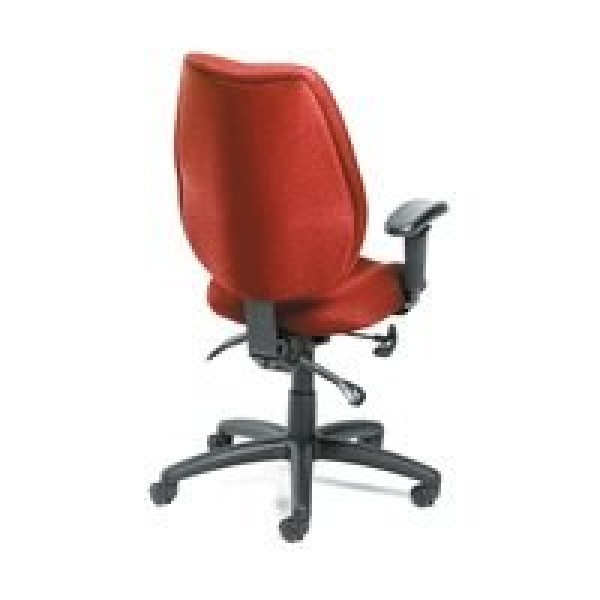 Multi-Function-Office-Chair-with-Burgundy-Crepe-Fabric-Upholstery-Without-Seat-Slider-by-Boss-Office-Products