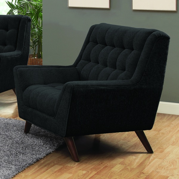 Natalia-Accent-Chair-with-Black-Chenille-Upholstery-by-Coaster-Fine-Furniture