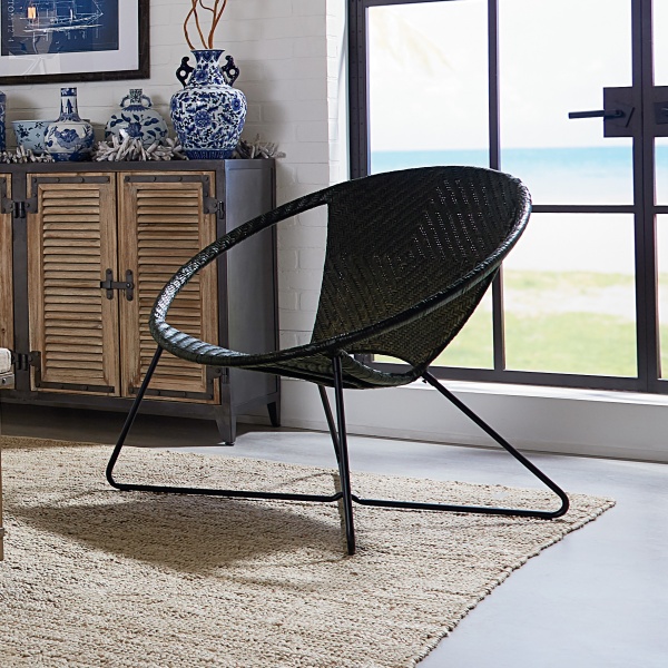 Navarre-Lounge-Chair-in-Black-Fade-with-Black-Frame-INSPIRED-by-Bassett-Office-Star