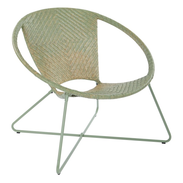 Navarre-Lounge-Chair-in-Green-Fade-with-Green-Frame-INSPIRED-by-Bassett-Office-Star