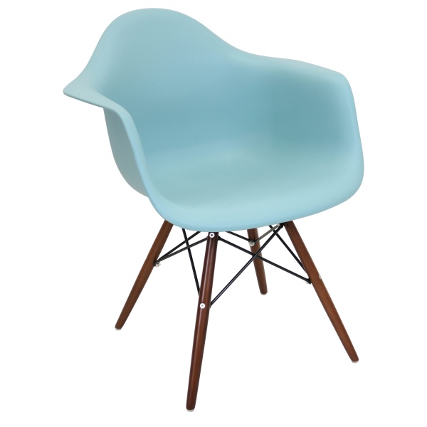 Neo-Flair-Mid-Century-Modern-Chair-in-Sea-Green-and-Espresso-by-LumiSource-Set-of-2