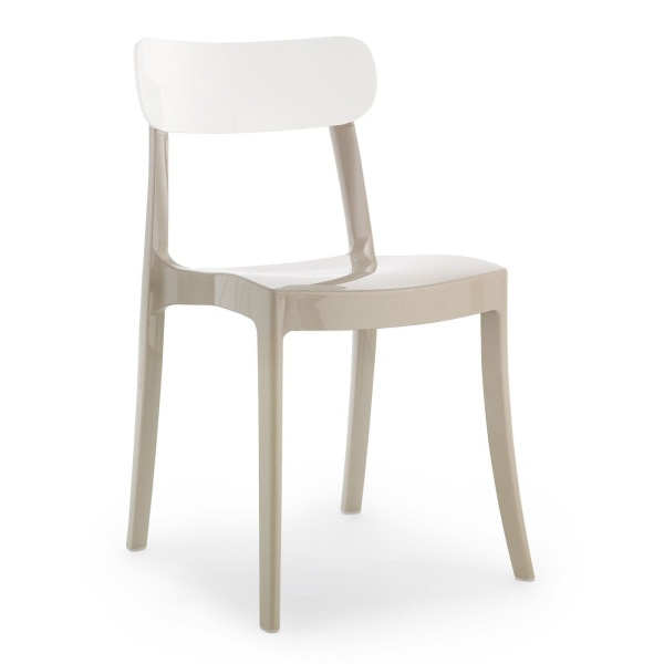 New-Retro-Dining-Chair-with-TaupeWhite-Finish-by-Domitalia