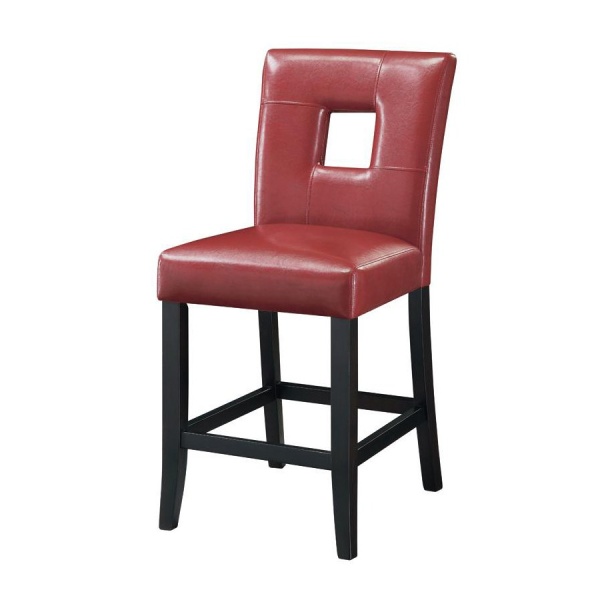 Newbridge-Counter-Height-Dining-Chair-with-Red-Leather-like-Vinyl-Upholstery-Set-of-2-by-Coaster-Fine-Furniture