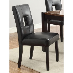 Newbridge-Keyhole-Dining-Chair-with-Black-Leather-like-Vinyl-Upholstery-Set-of-2-by-Coaster-Fine-Furniture-2