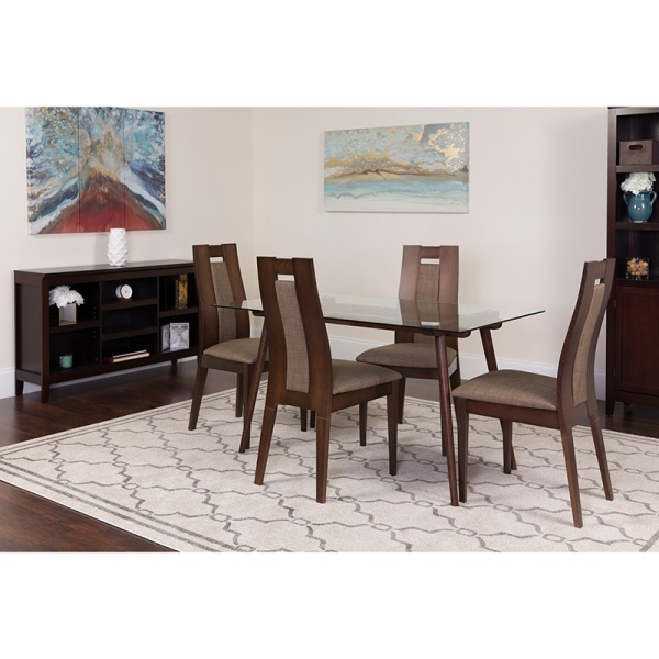 Newman-5-Piece-Espresso-Wood-Dining-Table-Set-with-Glass-Top-and-Curved-Slat-Wood-Dining-Chairs-Padded-Seats-by-Flash-Furniture