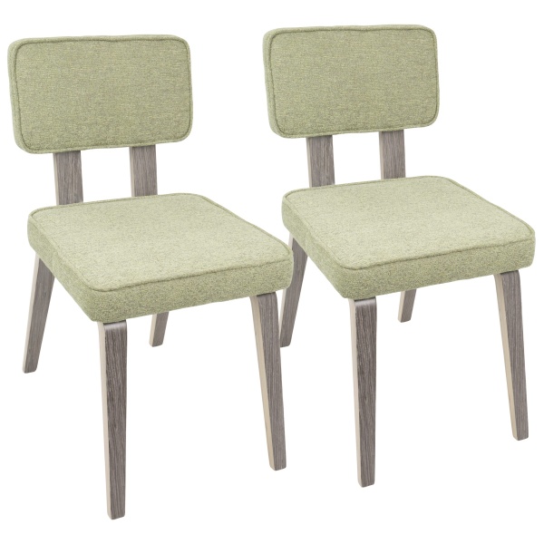 Nunzio-Mid-Century-Modern-Dining-Chair-in-Light-Grey-Wood-and-Light-Green-Fabric-by-LumiSource-Set-of-2