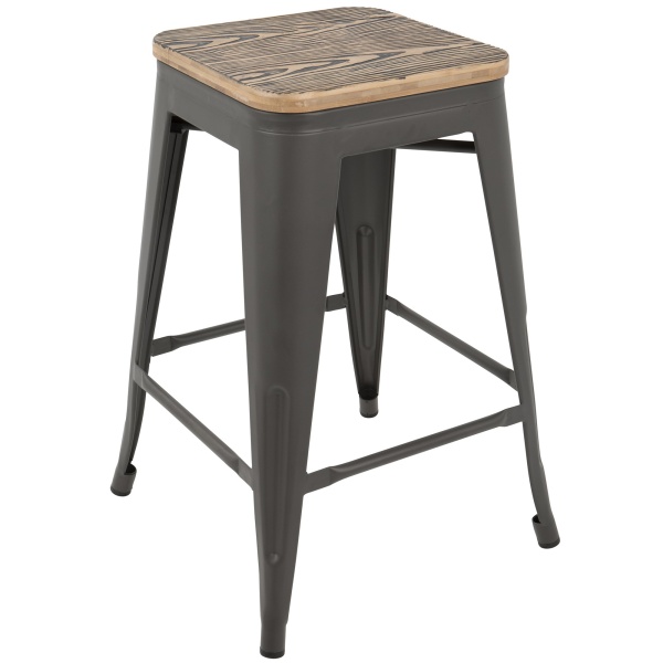 Oregon-Counter-Stool-in-Grey-Brown-Set-of-2-by-LumiSource