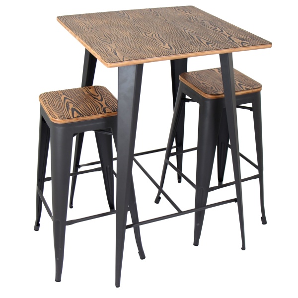 Oregon-Pub-Set-in-Grey-frame-medium-brown-seat-1-Table-2-Stools-by-LumiSource