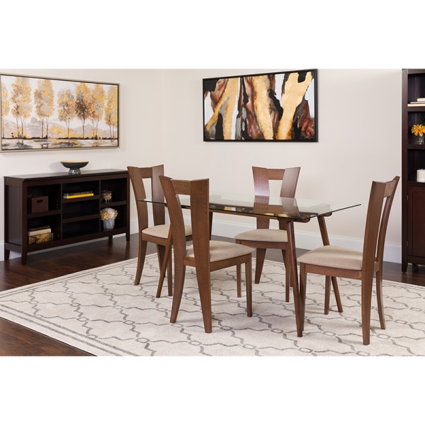 Parlier-5-Piece-Walnut-Wood-Dining-Table-Set-with-Glass-Top-and-Slotted-Back-Wood-Dining-Chairs-Padded-Seats-by-Flash-Furniture