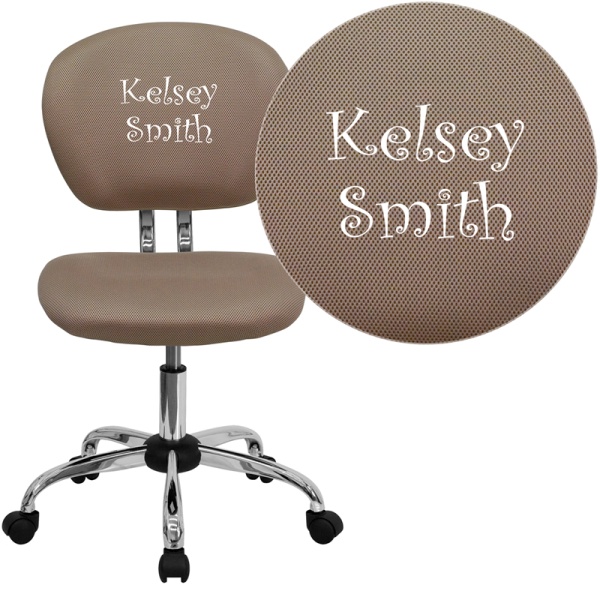 Personalized-Mid-Back-Coffee-Brown-Mesh-Swivel-Task-Chair-with-Chrome-Base-by-Flash-Furniture