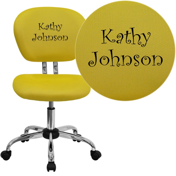 Personalized-Mid-Back-Yellow-Mesh-Swivel-Task-Chair-with-Chrome-Base-by-Flash-Furniture