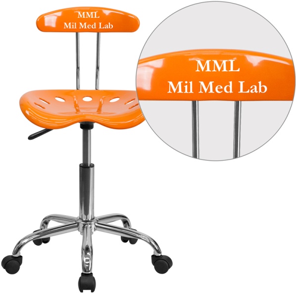 Personalized-Vibrant-Orange-and-Chrome-Swivel-Task-Chair-with-Tractor-Seat-by-Flash-Furniture