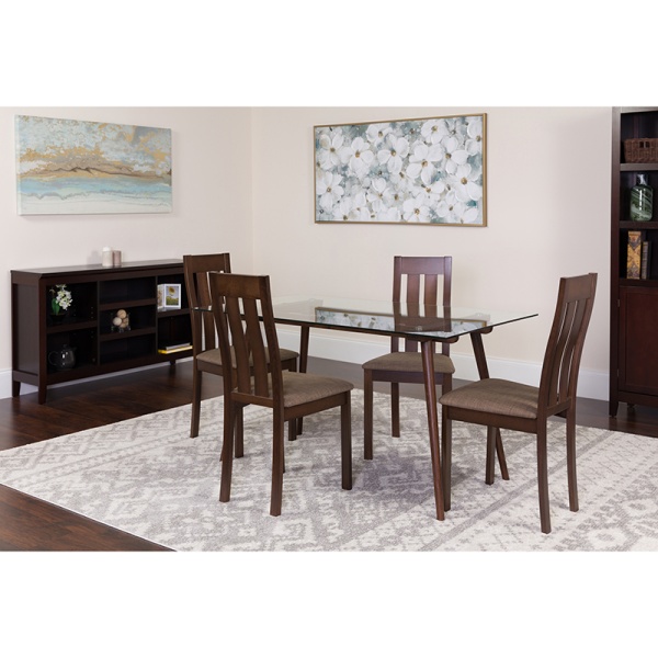 Piedmont-5-Piece-Espresso-Wood-Dining-Table-Set-with-Glass-Top-and-Vertical-Slat-Back-Wood-Dining-Chairs-Padded-Seats-by-Flash-Furniture