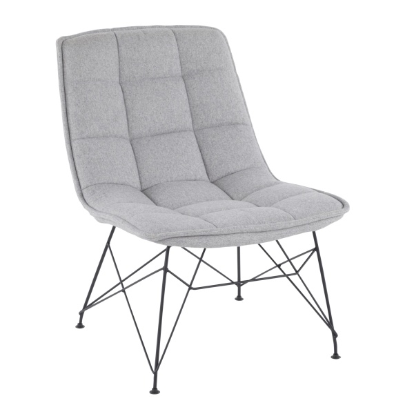 Quad-Contemporary-Accent-Chair-in-Black-and-Light-Grey-Fabric-by-LumiSource