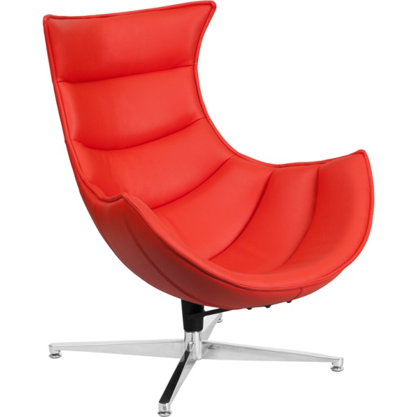 Red-Leather-Swivel-Cocoon-Chair-by-Flash-Furniture