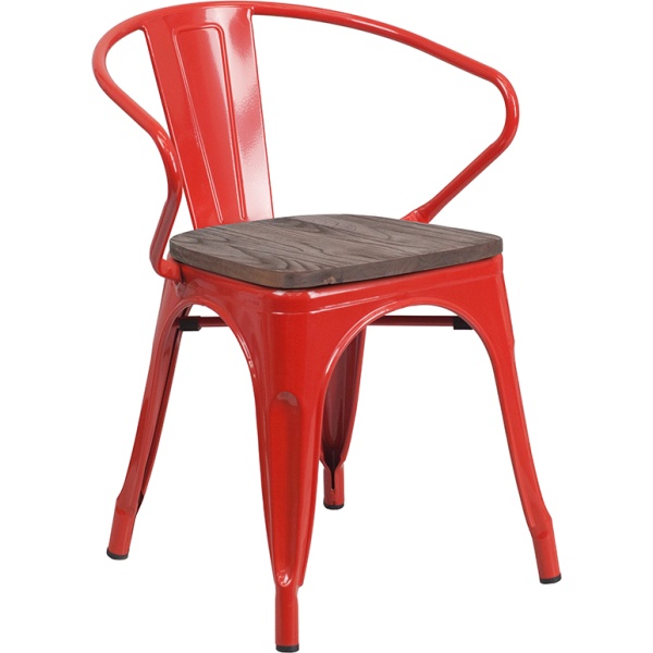 Red-Metal-Chair-with-Wood-Seat-and-Arms-by-Flash-Furniture