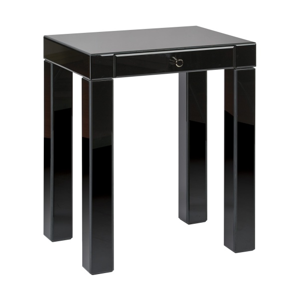 Reflections-Accent-Table-with-Black-Glass-Finish-KD-by-Ave-Six-Office-Star