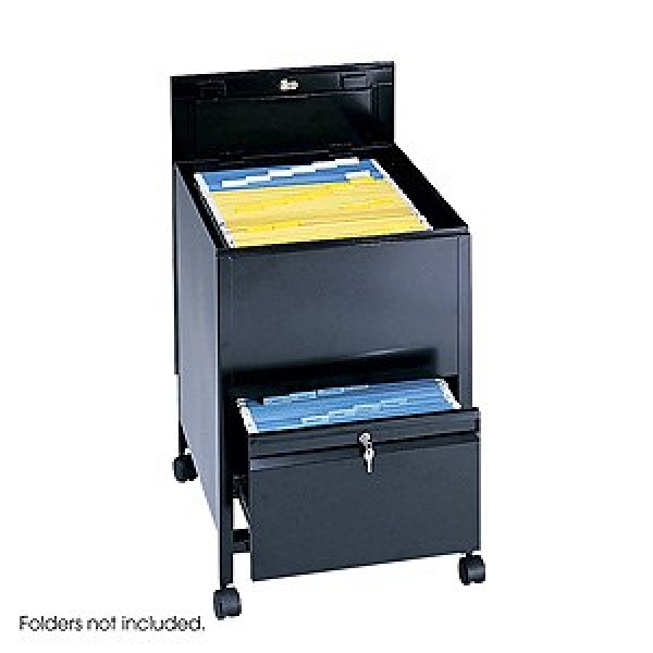 Safco-Legal-Size-Locking-Mobile-Tub-File-with-Drawer