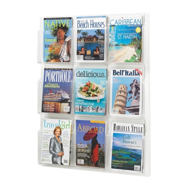 Safco-Reveal-9-Magazine-Display