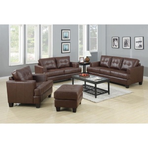 Samuel-Sofa-with-Dark-Brown-Bonded-Leather-Upholstery-by-Coaster-Fine-Furniture-2