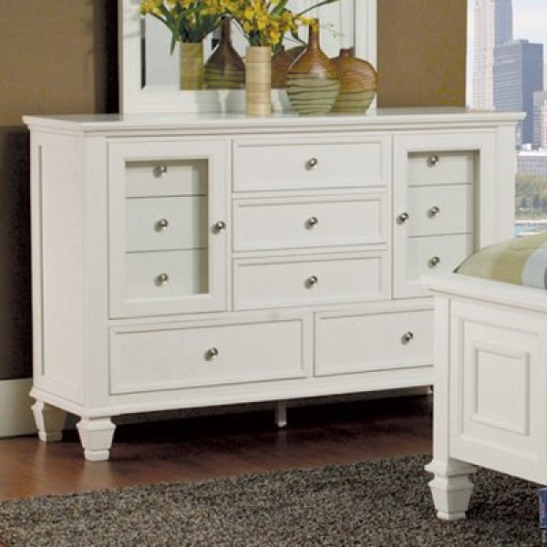 Sandy-Beach-Dresser-with-White-Finish-by-Coaster-Fine-Furniture