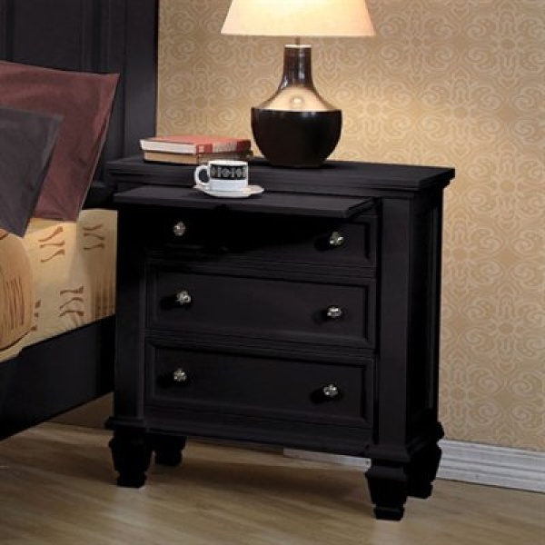 Sandy-Beach-Nightstand-with-Black-Finish-by-Coaster-Fine-Furniture