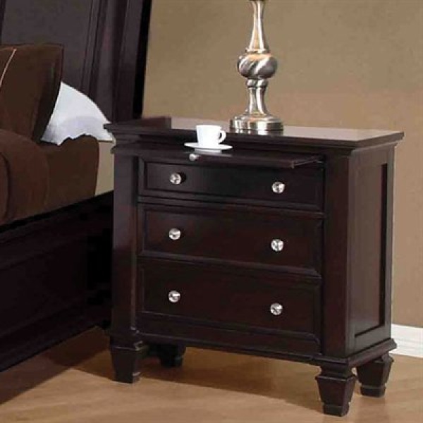 Sandy-Beach-Nightstand-with-Cappuccino-Finish-by-Coaster-Fine-Furniture