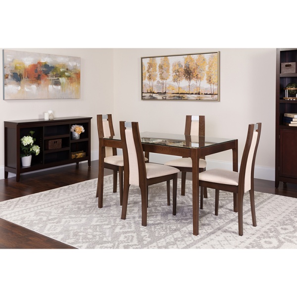 Saratoga-5-Piece-Espresso-Wood-Dining-Table-Set-with-Glass-Top-and-Curved-Slat-Wood-Dining-Chairs-Padded-Seats-by-Flash-Furniture