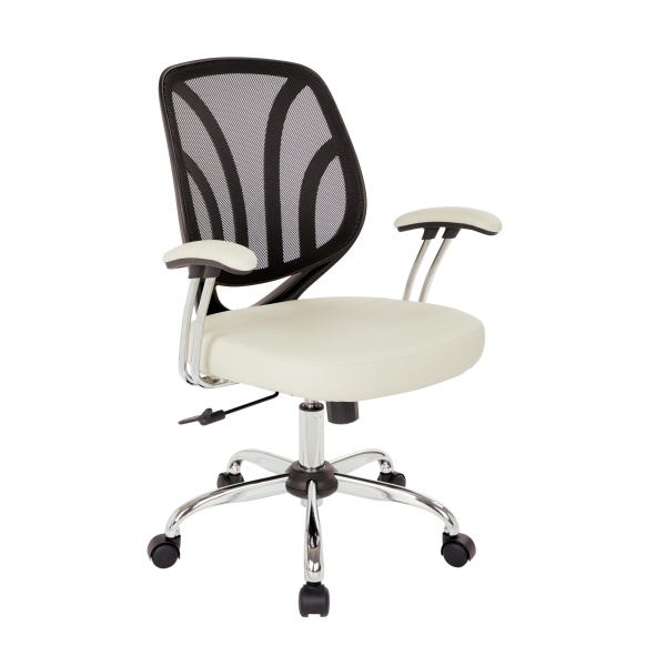 Screen-Back-Chair-with-Chrome-Padded-Arms-and-Dual-Wheel-Carpet-Casters-in-Cream-Faux-Leather-by-Work-Smart-Office-Star