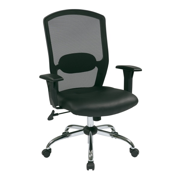 Screen-Back-Chair-with-Leather-Seat-by-Work-Smart-Office-Star