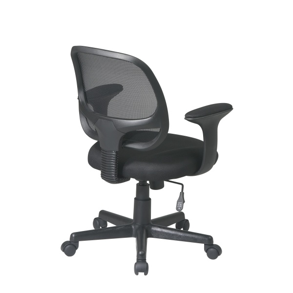 Screen Back Task Chair, Black