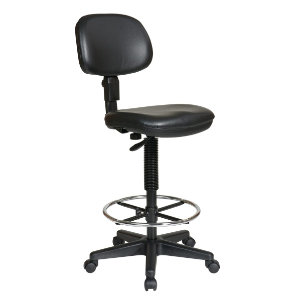 Sculptured-Seat-and-Back-Vinyl-Drafting-Chair-by-Work-Smart-Office-Star